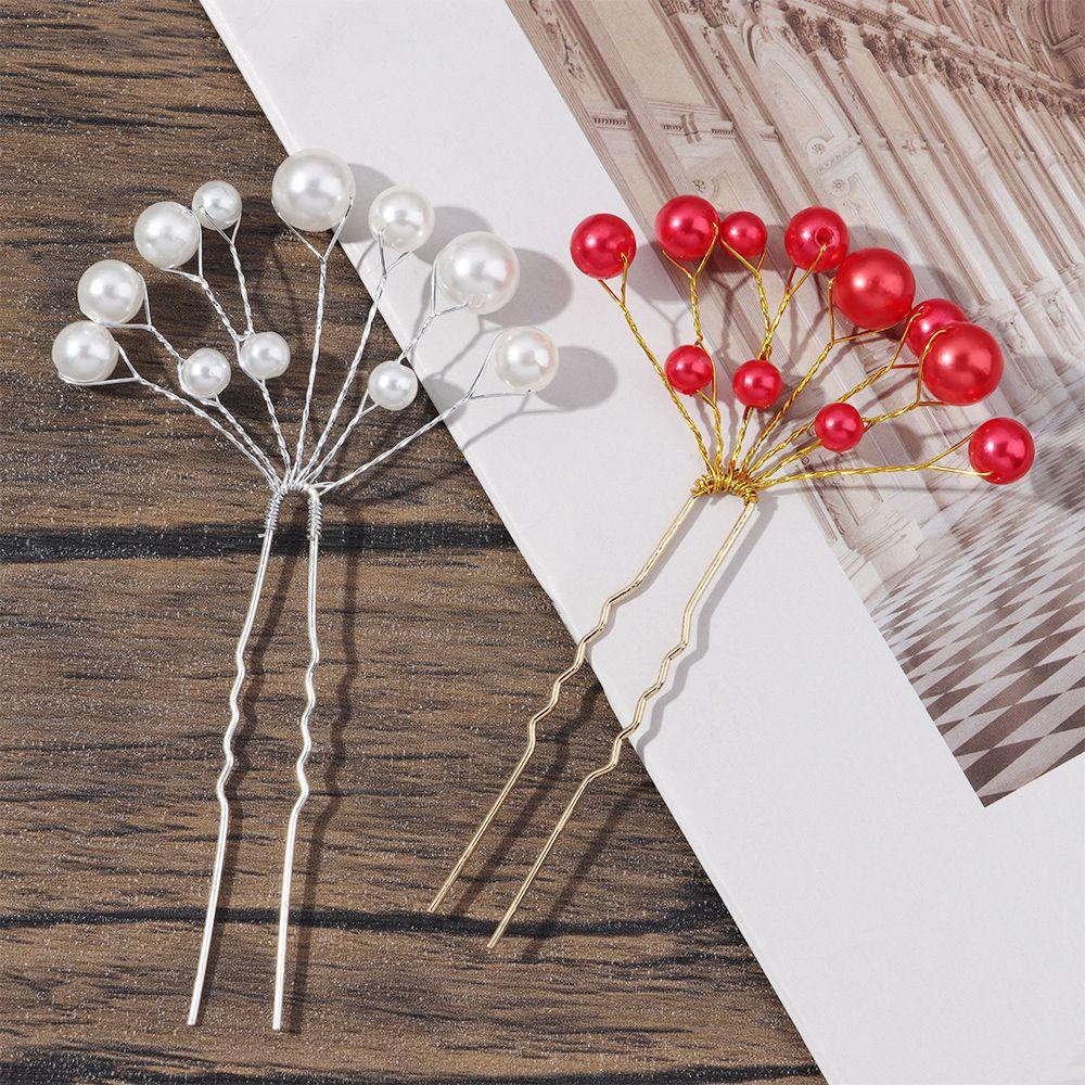 XIANTIN Trâm Cài Tóc Chữ U Hình Hoa Cho Cô Dâu 1 Cái