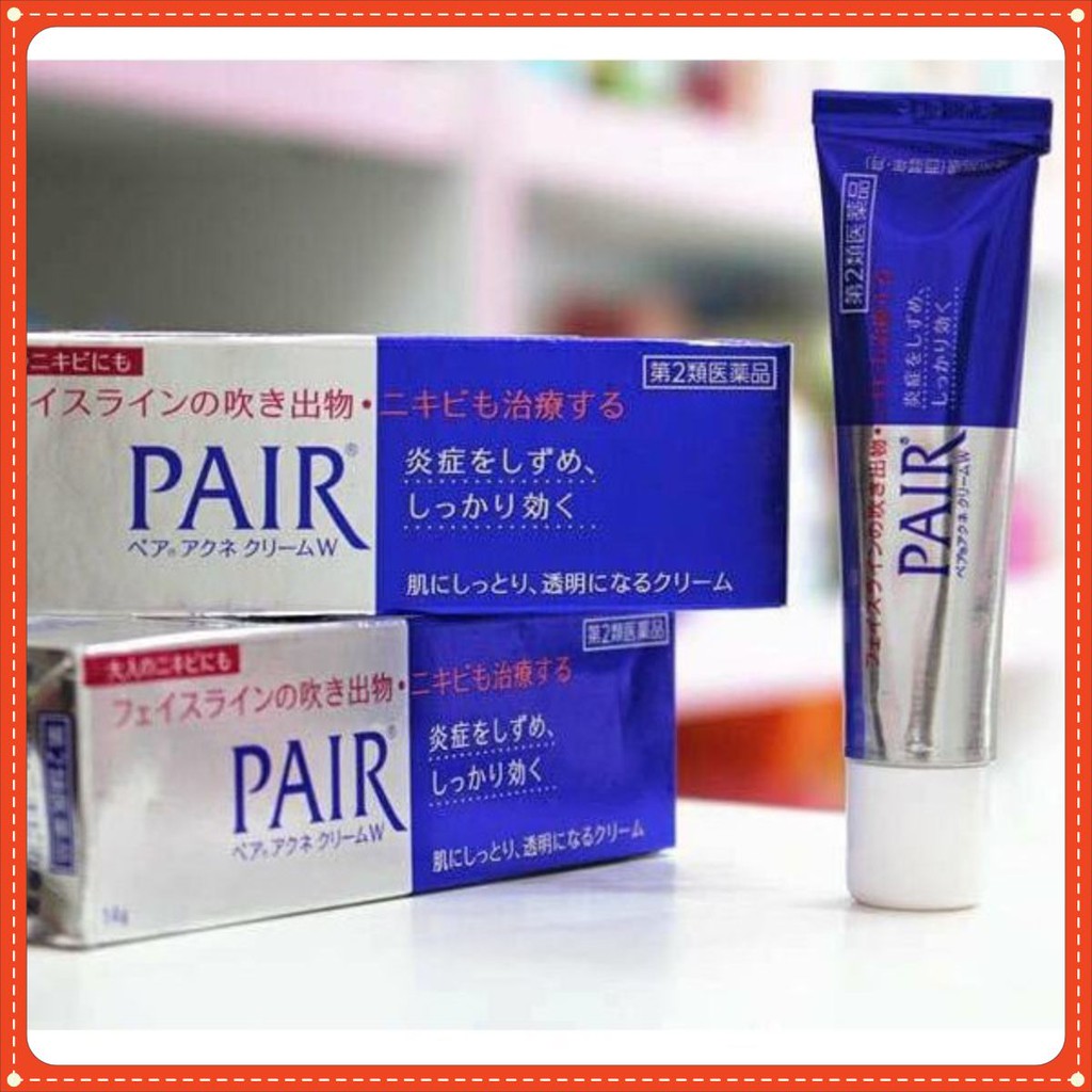 [FullSize] Kem Ngừa Mụn Pair Acne Care Cream W Ngừa Mụn Số 1 Nhật Bản