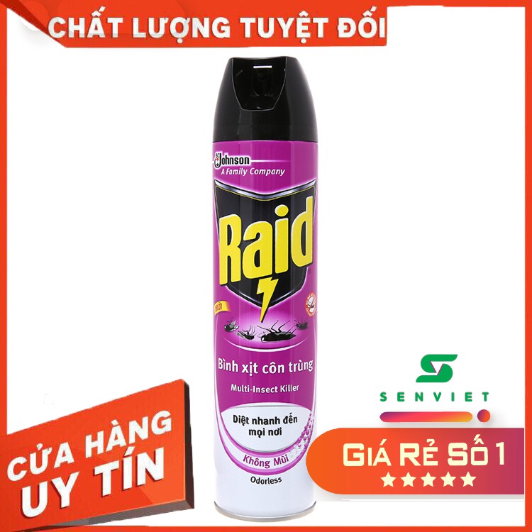 BÌNH XỊT CÔN TRÙNG RAID 600ML
