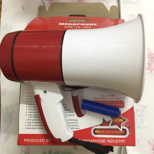 Loa phóng thanh cầm tay Mini Megaphone -5*