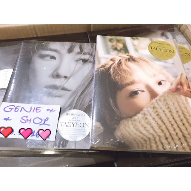 *Có-Sẵn* ẢNH TAEYEON PURPOSE REPACKAGE có quà tặng | BigBuy360 - bigbuy360.vn
