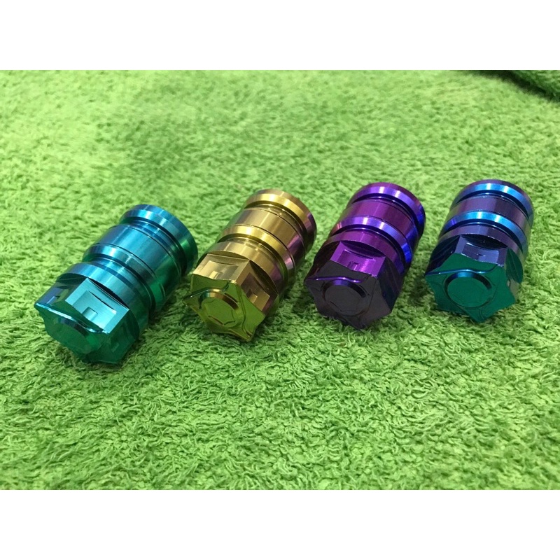 Ốc chụp dò đạp inox salaya titanum gr5 cho mọi loại xe