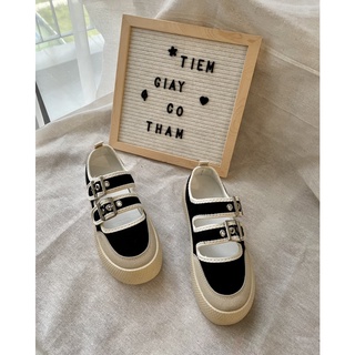 Giày sneaker ballet QUAI DÍNH dễ thương phối mọi set đồ size 35-40