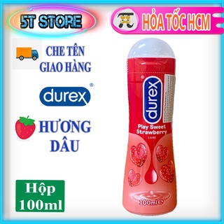 Gel Bôi Trơn Durex Play Sweet Strawberry - Hương Dâu Tình Yêu Ngọt Ngào