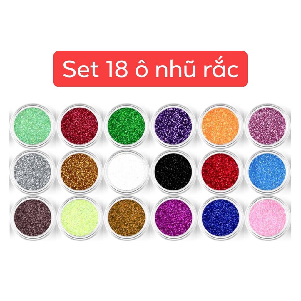 nhũ rắc 18 ô