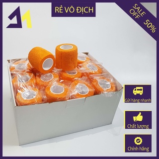 24 cuộn băng cuốn cao su non, băng keo thể thao chống chấn thương, băng bảo vệ cổ chân tự dính, băng đầu gối