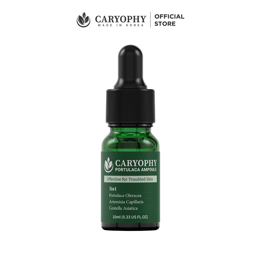 Serum giảm mụn mờ thâm se khít lỗ chân lông Caryophy 10ml