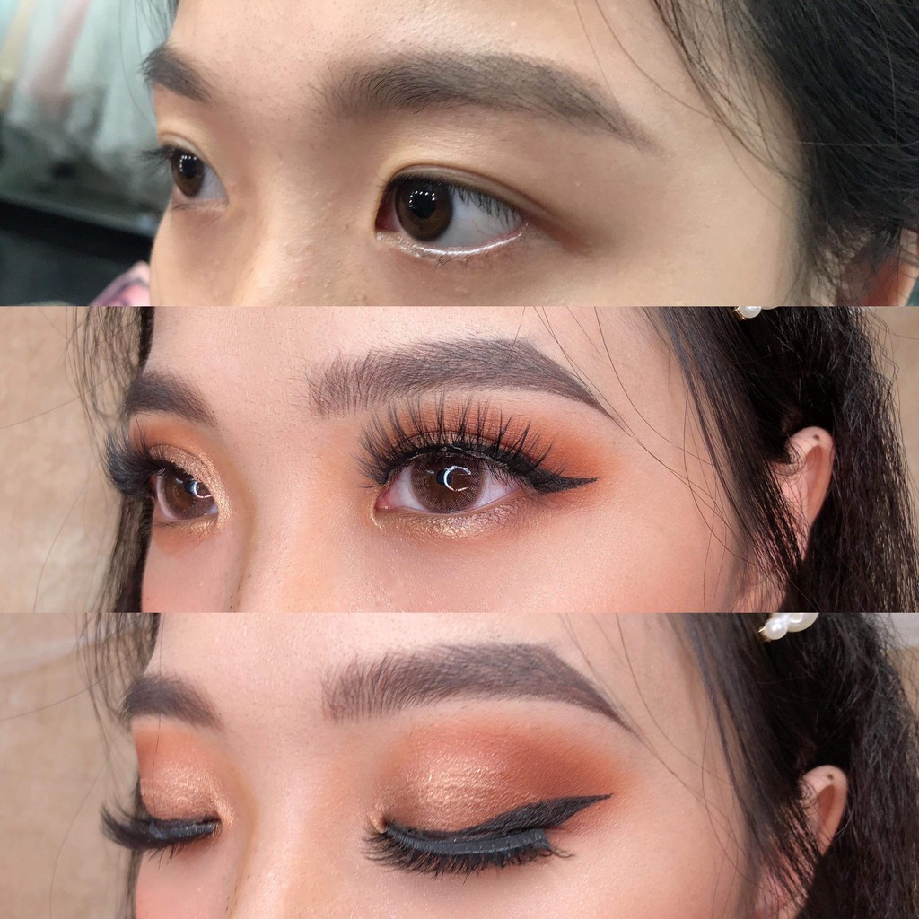 Kính Áp Tròng / Lens mắt nâu tự nhiên áp tròng không giãn CLASSIC 6-12H Mochi Độ:0-6