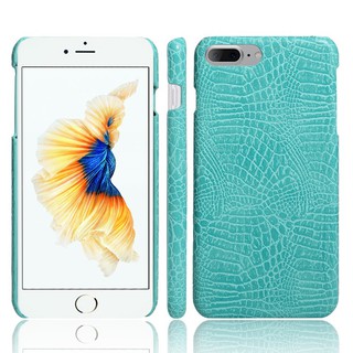 For iPhone 8 Plus Case Crocodile Pattern Skin Hard Cover