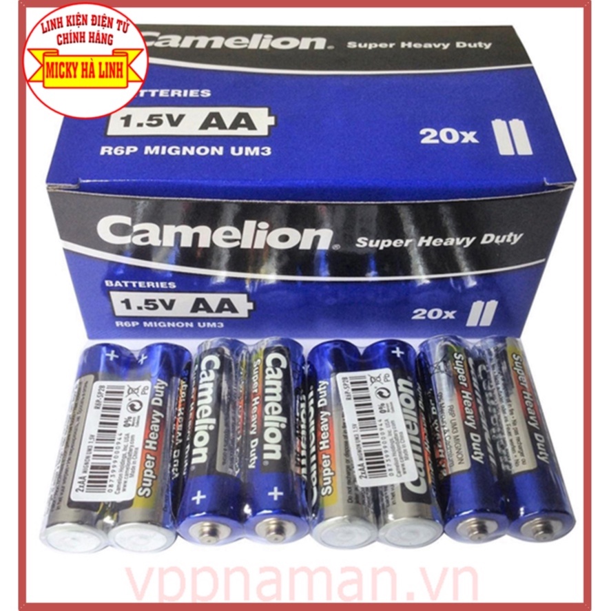 Pin tiểu Camelion, PIN Camerlion AA (chọn pin tiểu AA và pin đũa AA) Pin 2A