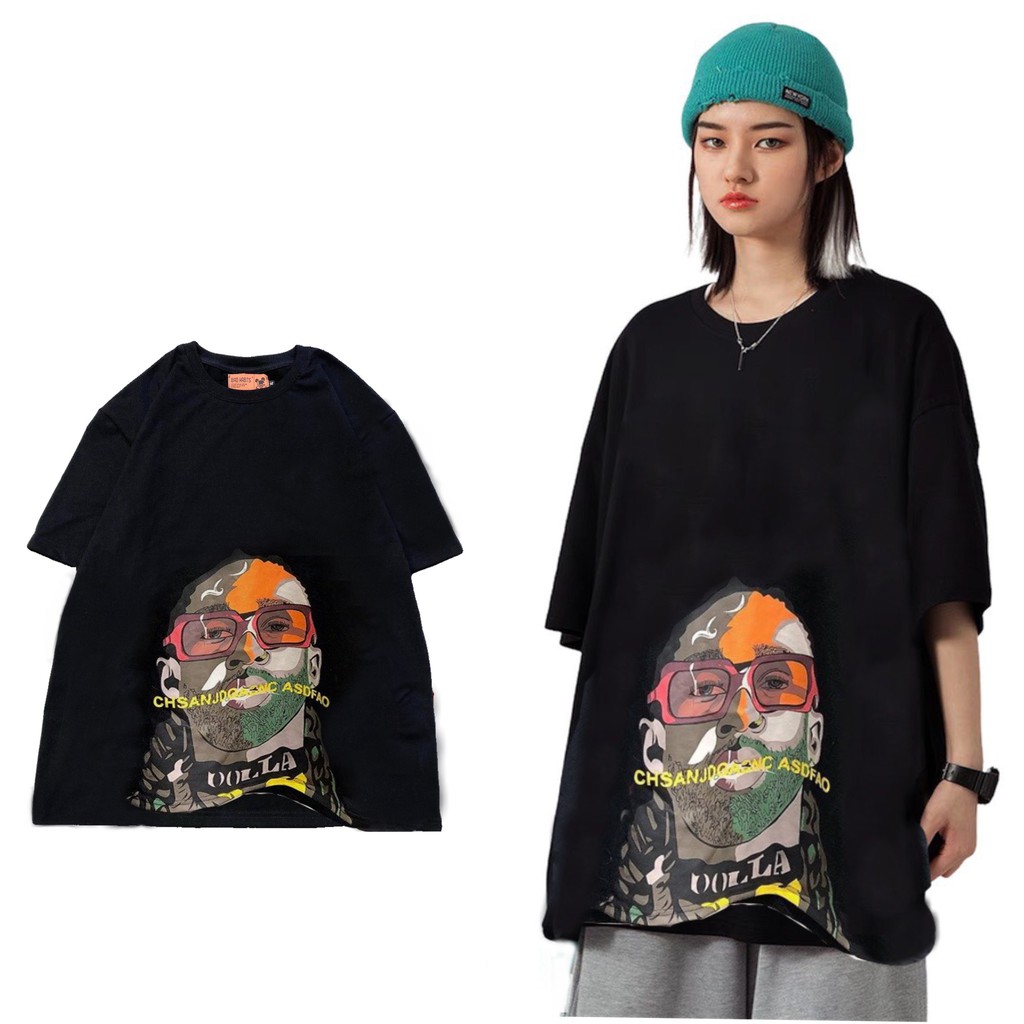 [Mã FATHANG5 giảm 10K đơn 50K] Áo Thun DOLLA - Màu Đen (unisex)