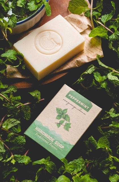 Sạch Mụn lưng, khử mùi cơ thể với Xà phòng Handmade Green Garden/ xà phòng Medimix