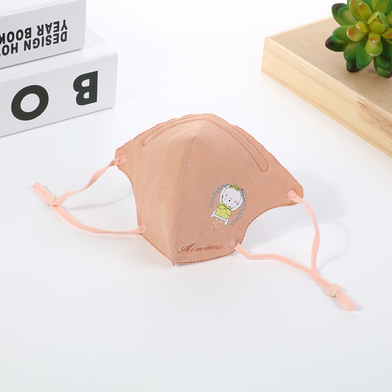 【3Cản Khẩu Trang cotton Dày 3 Lớp Chống Bụi Thoáng Khí Có Thể Giặt Rửa Và Tái Sử Dụng In Hình Hoạt Hình Cho Trẻ Em-12 Tuổi