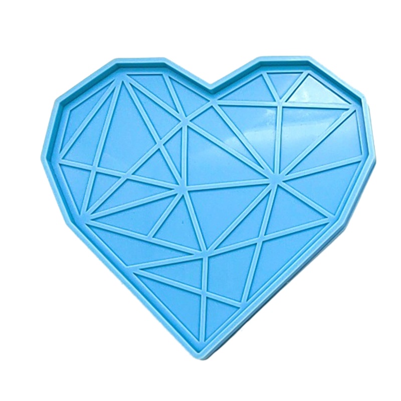 Khuôn Silicone Làm Đế Lót Cốc Bằng Resin