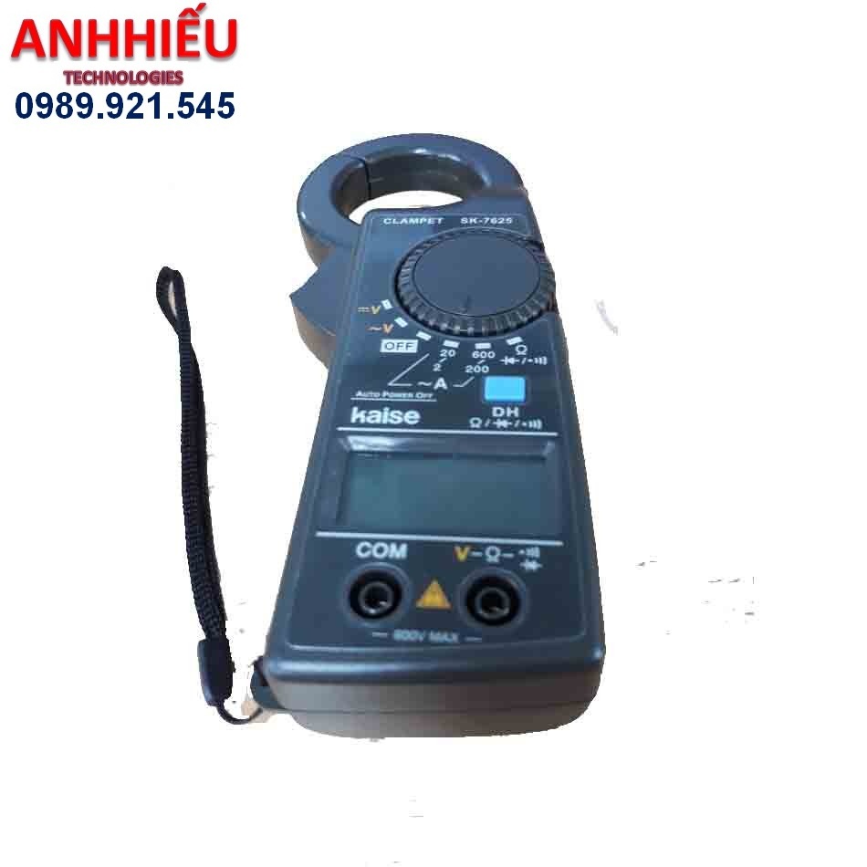 Kaise SK-7625 Ampe kìm đo dòng điện AC 600A Kaise SK 7625