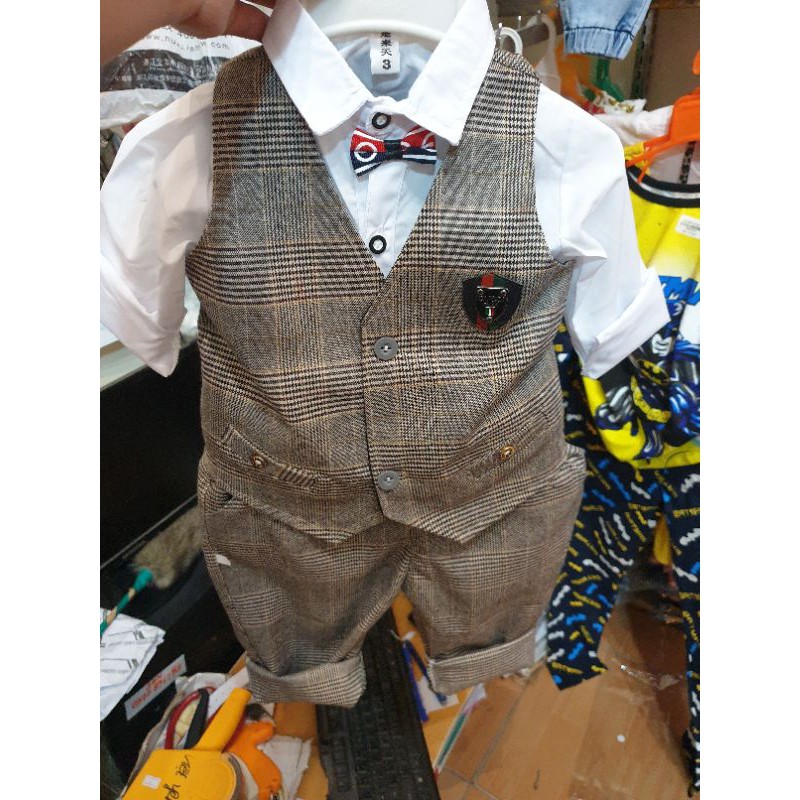 Bộ công tử siêu đẹp trai cho bé 8-15kg