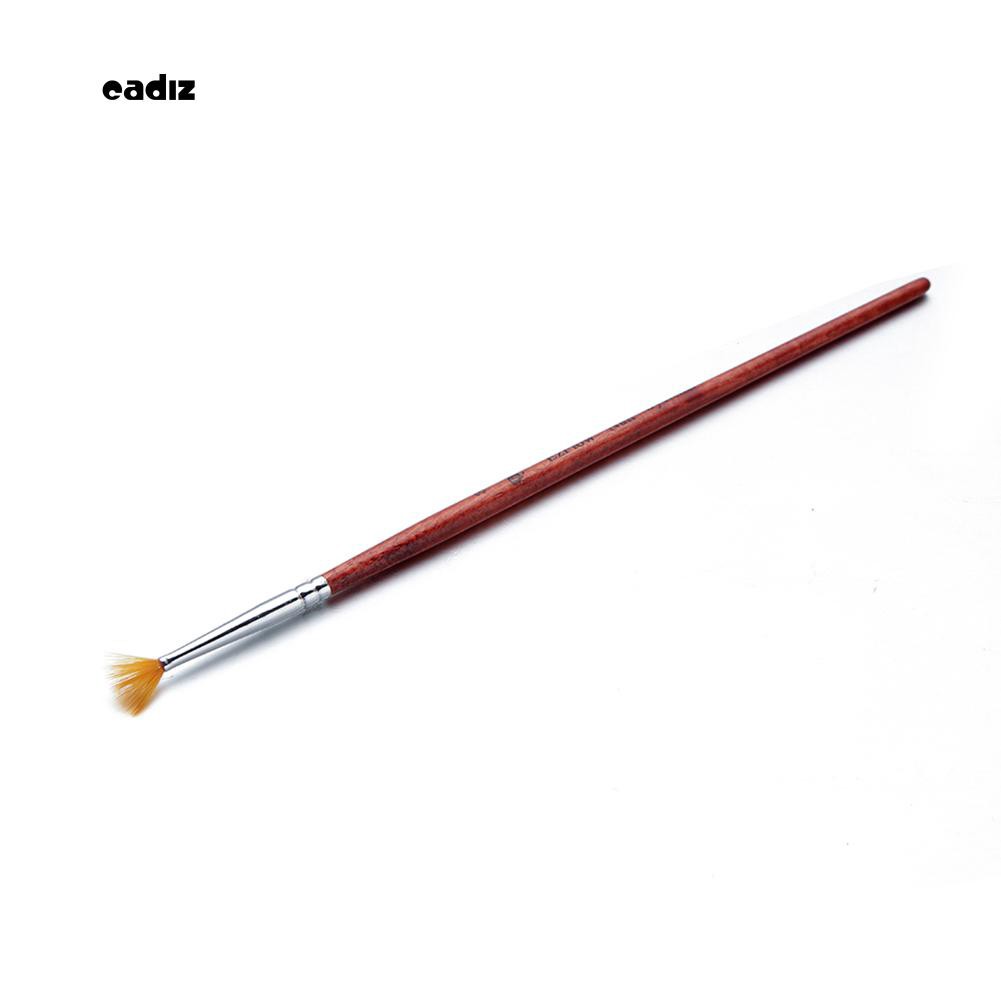 [Hàng mới về] Cọ vẽ móng tay thiết kế cán gỗ cứng cáp dễ dùng