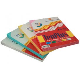 Bìa màu TenPlus A4 160gsm các loại (100 tờ/tập)
