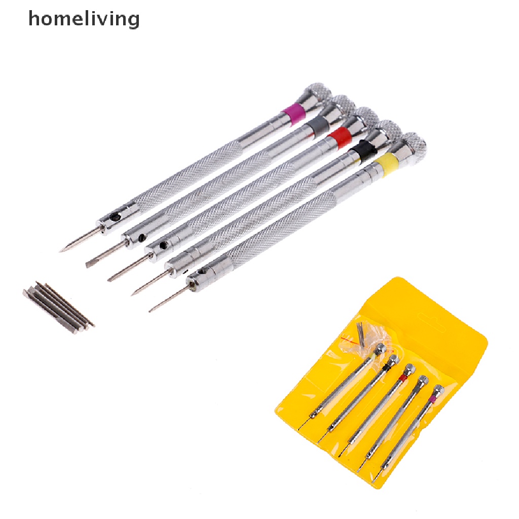 Bộ 5 Tua Vít Chính Xác 5 Đầu Dùng Sửa Chữa Đồng Hồ / Trang Sức