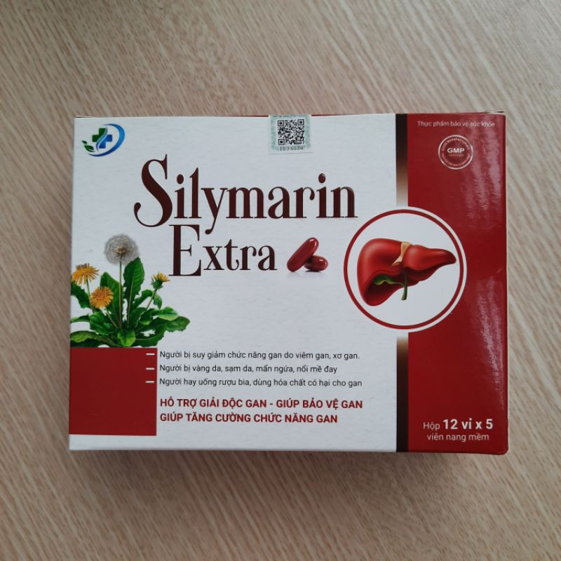 Viên uống bổ gan SILYMARIN EXTRA -Tăng cường chức năng gan_Hộp 60viên