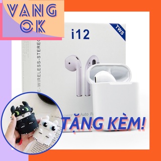 Tai nghe bluetooth không dây mini I12 TWS tích hợp micro cho IPhone/Android