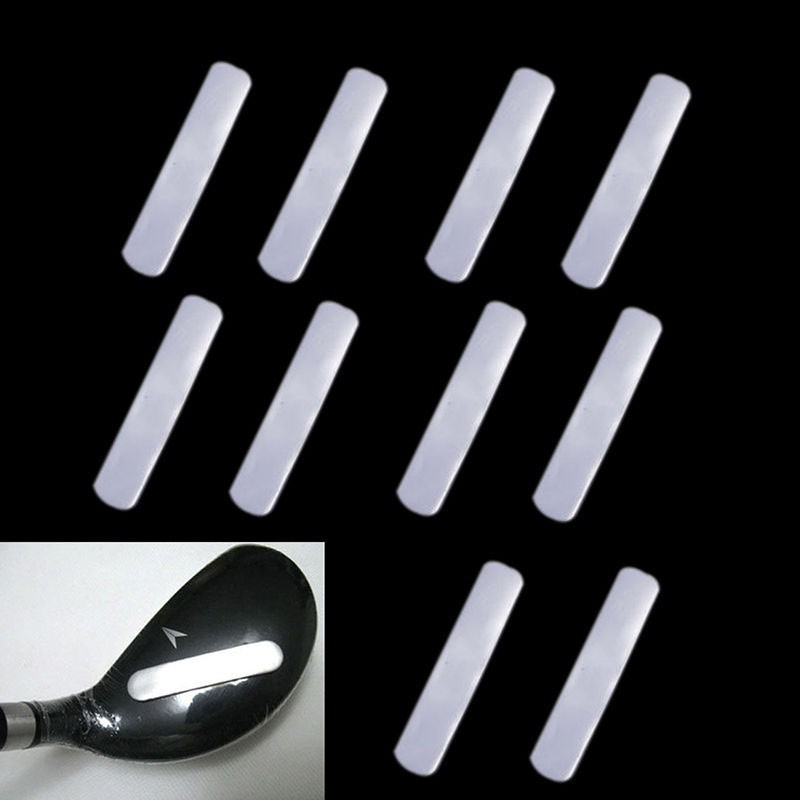 Set 10 thanh chì hỗ trợ lực đánh cho gậy golf/vợt tennis