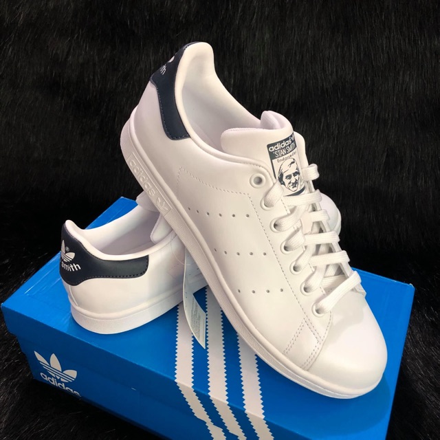 Giày Stan Smith ( Gót Navy )