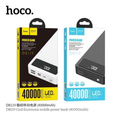 🌟CHÍNH HÃNG 🌟Sạc Dự Phòng Hoco DB119 - Dung Lượng Cực Lớn 40000mAh {BẢO HÀNH 12 THÁNG} | BigBuy360 - bigbuy360.vn