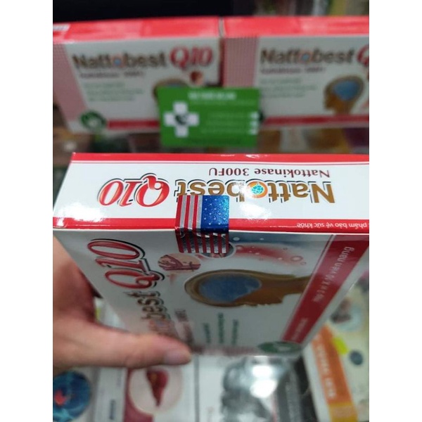 Viên uống Nattobest Q10 Phòng ngừa tai biến mạch máu não, bền vững thành mạch