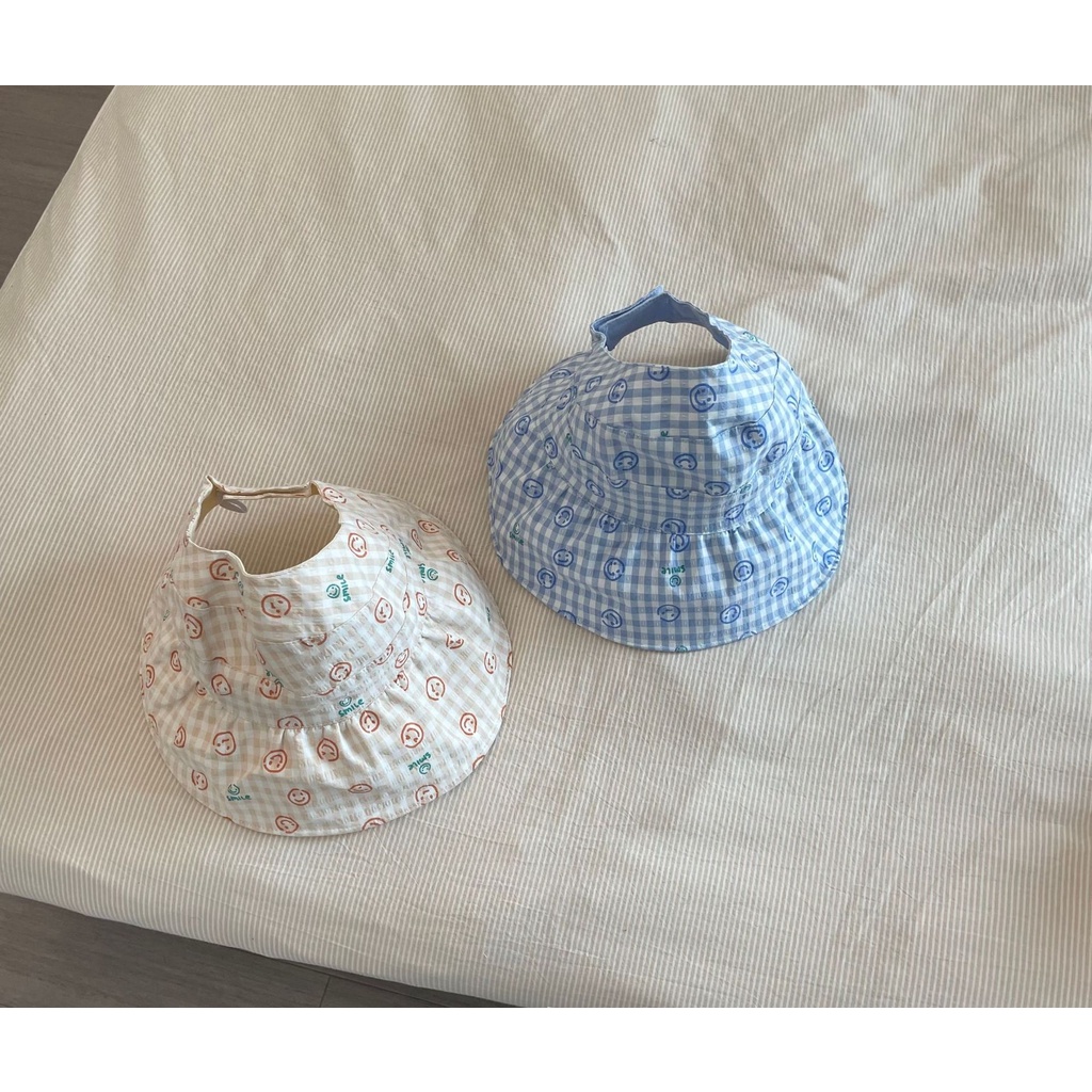 Mũ Vành Rộng Chống Tia UV Dễ Thương Cho Bé 0-8 Tuổi