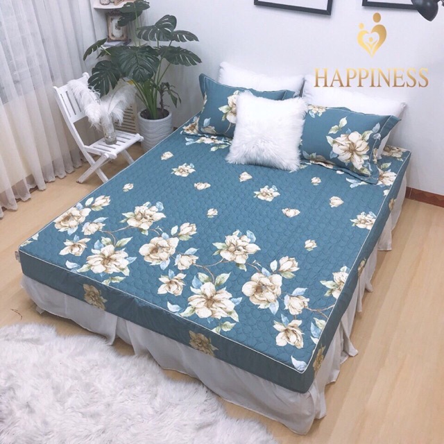 Bộ ga chun trần Happyness