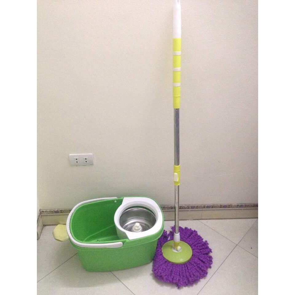 Bộ CHỔI LAU CÔNG NGHỆ THÁI LAN HÀNG CỰC ĐẸP VÀ CHẮC CHẮN CÂY LAU TO LỒNG INOX( Cây + Chậu)