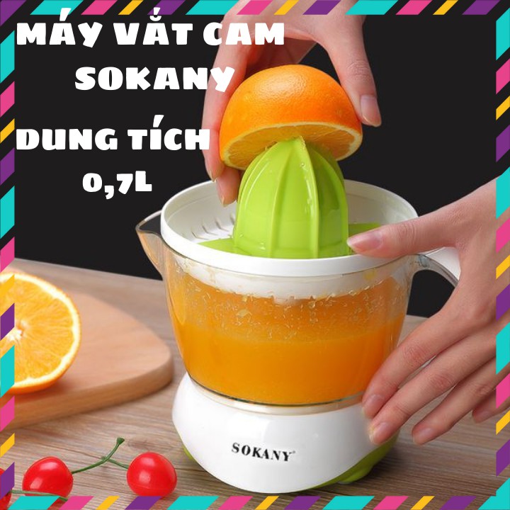 Máy vắt cam Sokany, máy ép nước cam 2 chiều tiện lợi