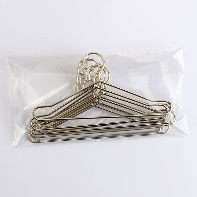 Set 10 Móc Treo Quần Áo Búp Bê Bằng Kim Loại