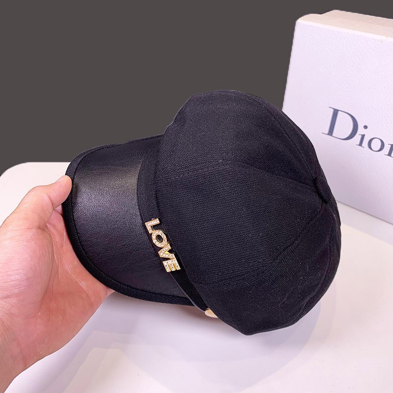 Mũ nồi đính đá dạ quang thời trang thu đông Anh Quốc cổ điển 2021