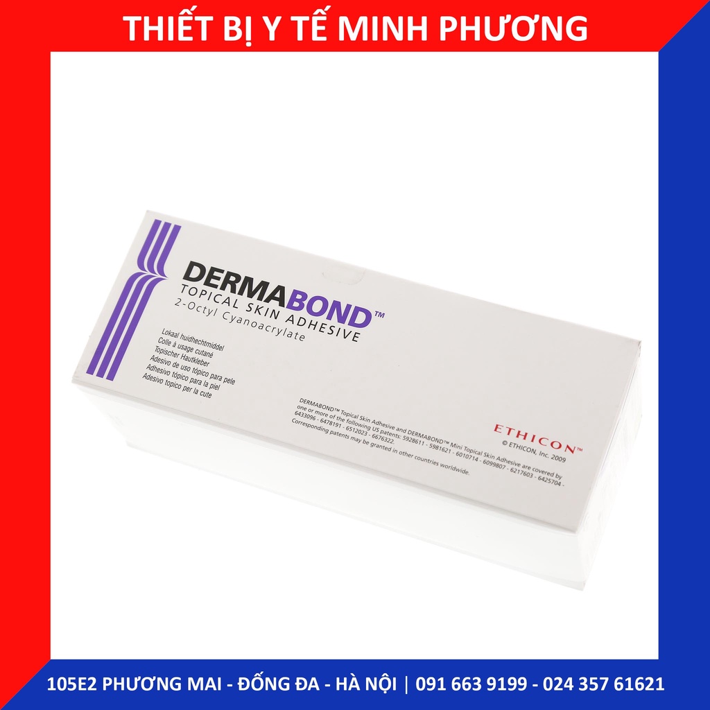 Keo dán da tại chỗ Dermabond dùng trong thẩm mỹ