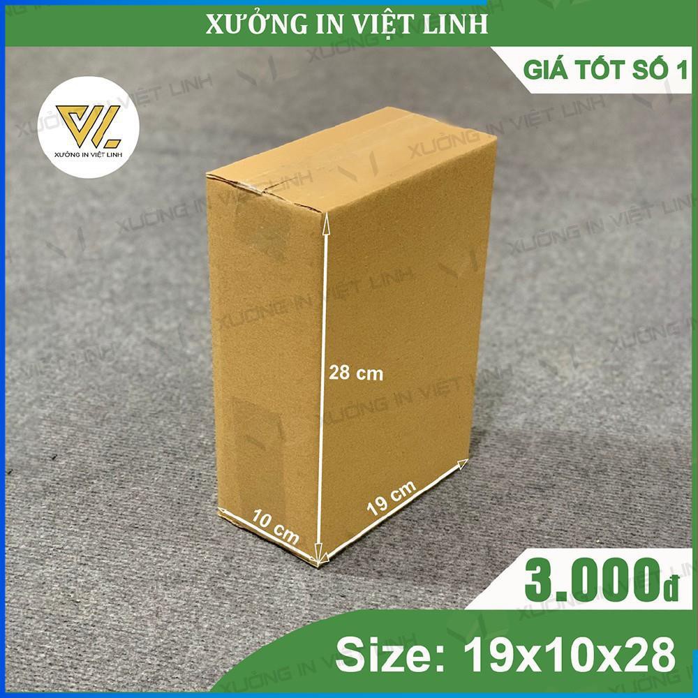 [Giá gốc tận xưởng] 28x19x10 Hộp Carton Đóng Hàng Hà Nội