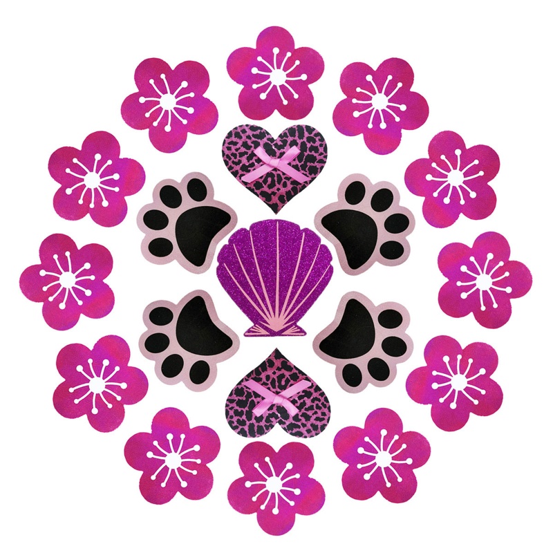 Miếng Dán Ngực Vô Hình Họa Tiết Hoa YOUYO