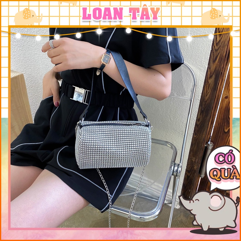 Túi Đeo Chéo Lấp Lánh Có Quai Xách Kẹp Nách L1765 - LoanTay