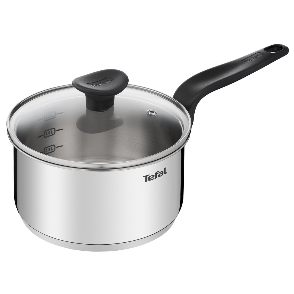 Bộ nồi Inox Tefal Primary 16/20/24cm (quánh 16cm - 1.5L, nồi 20cm - 3L, nồi 24cm - 5.3L)