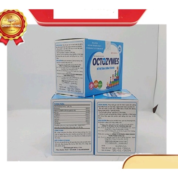 Octozymes - Bổ sung các Enzymes