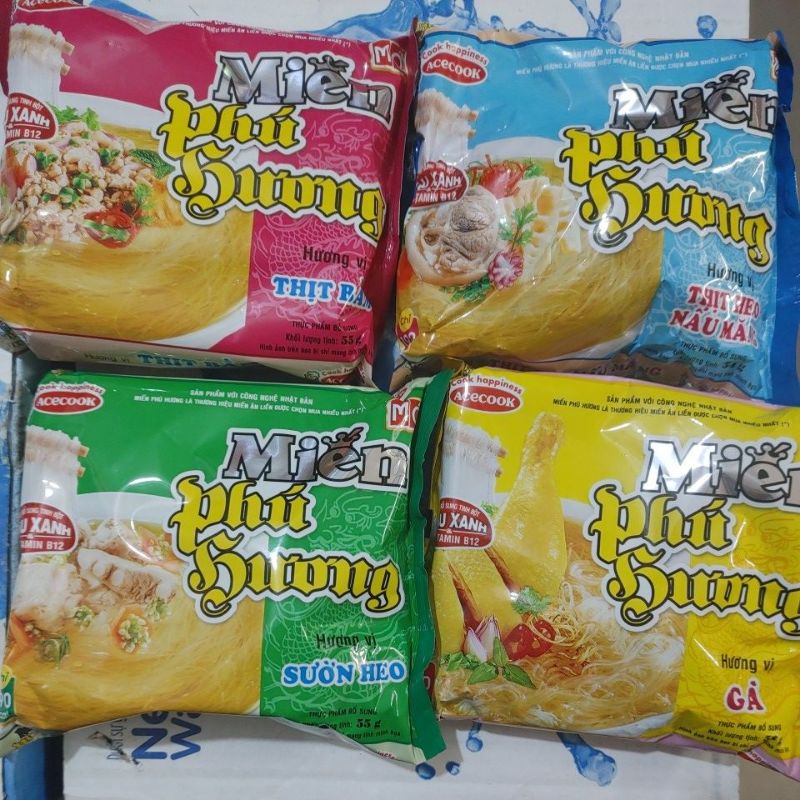 MIẾN PHÚ HƯƠNG THỊT BẰM - SƯỜN HEO - THỊT HEO NẤU MĂNG 58G