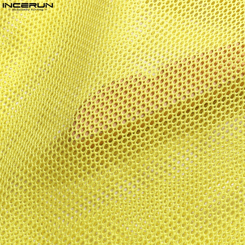 Áo thun INCERUN cổ polo tay ngắn thời trang năng động sành điệu cho nam 3 màu tùy chọn