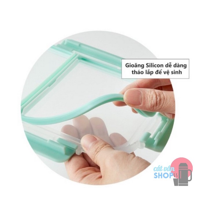 Hộp thủy tinh chia ngăn Lock&Lock Glass Food Container dung tích từ 860ml đến 1040ml LLG456 LLG457 LLG458