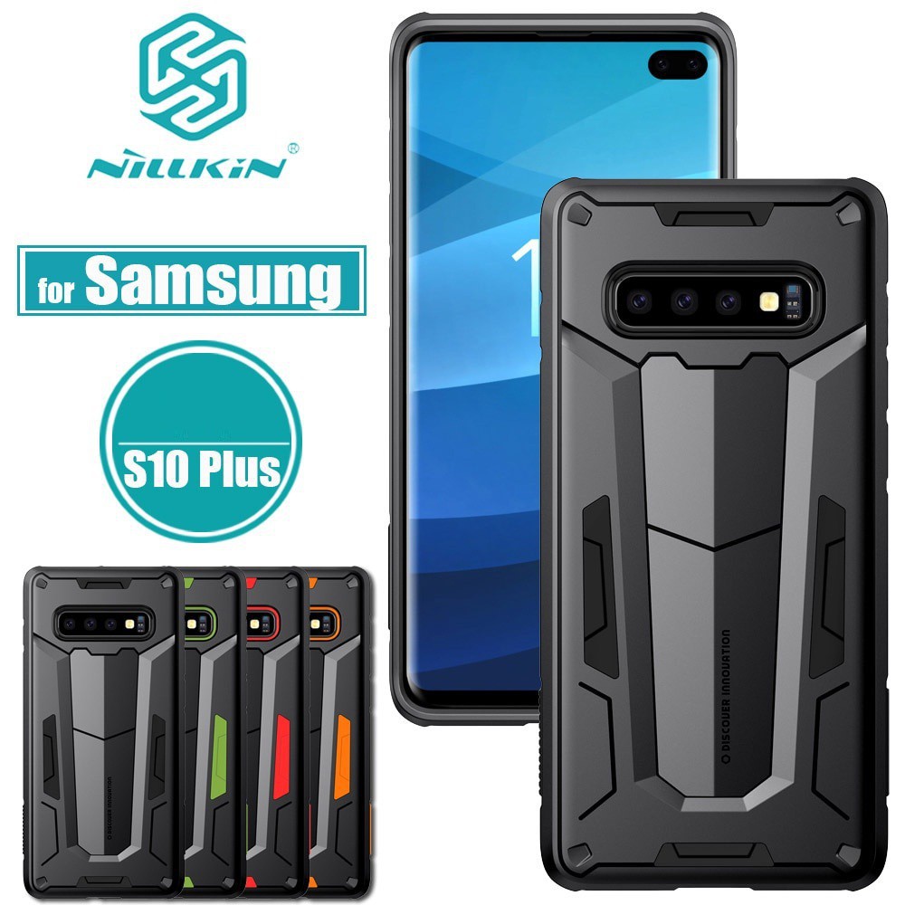 ỐP LƯNG SAMSUNG GALAXY S10 PLUS NILLKIN DEFENDER II CHỐNG SỐC CHÍNH HÃNG HÀNG CHUẨN