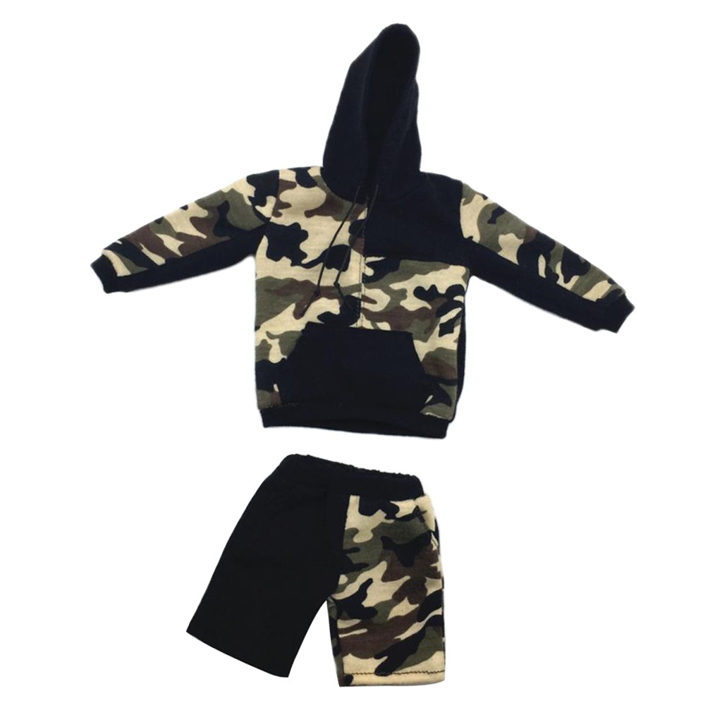 Set áo hoodie và quần dài tỷ lệ 1 / 6 dành cho mô hình nhân vật đồ chơi 12 ' '