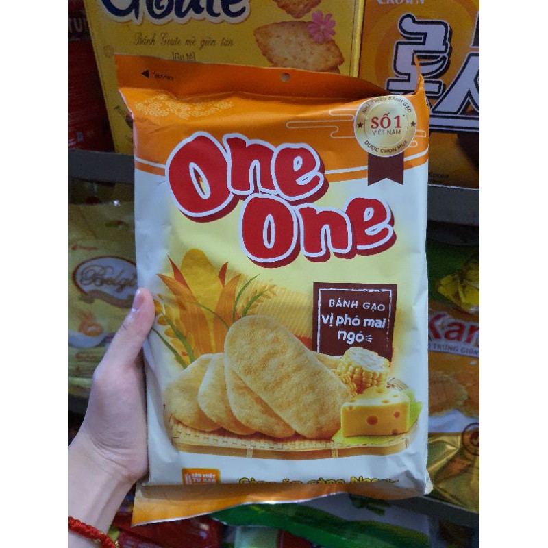 Bánh gạo One one phô mai ngô 118g