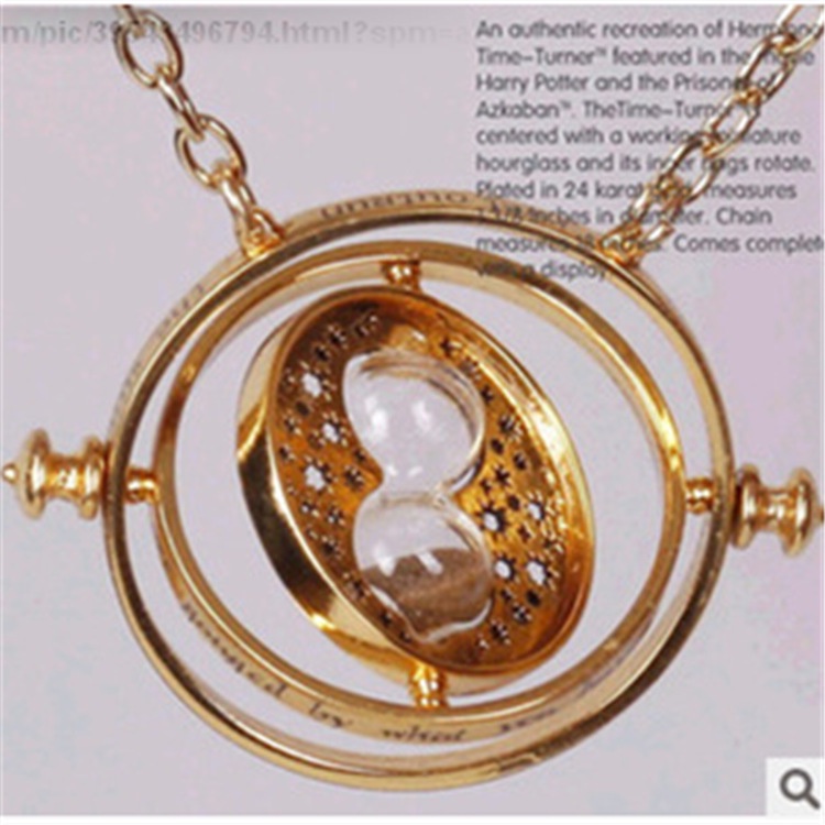 Vòng cổ Mặt Đồng Hồ Cát Phong Cách Harry Potter