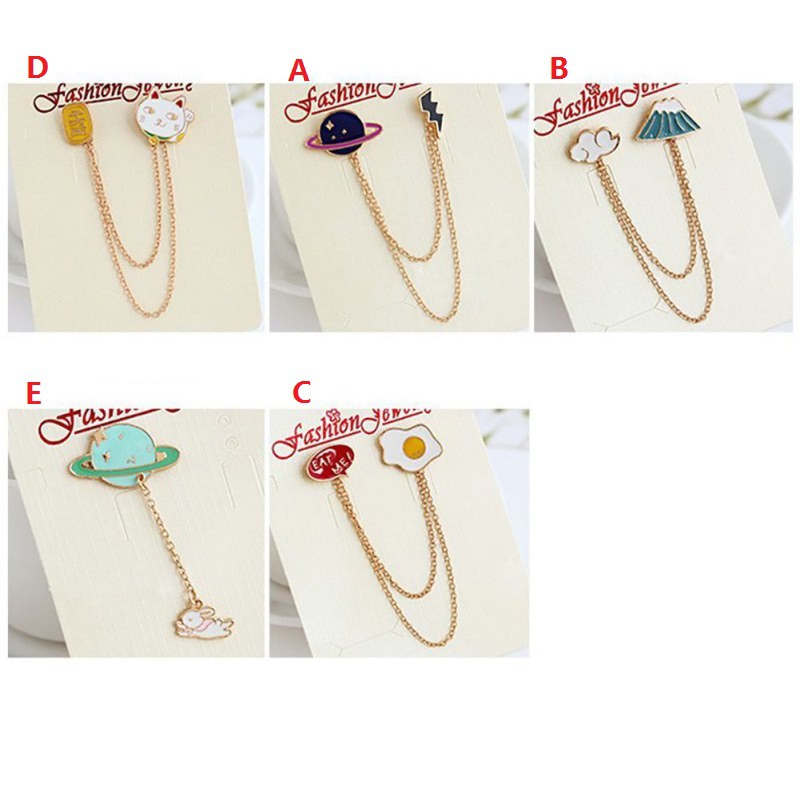 Ghim cài áo nhiều hình dạng tùy chọn độc đáo