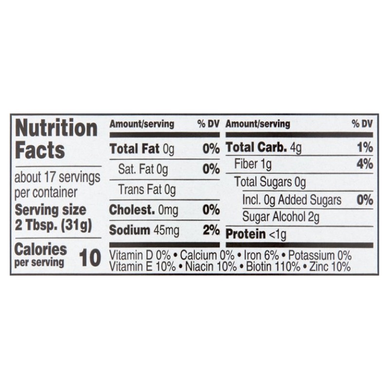 Ăn kiêng Syrup Chocolate Sugar Free GREAT VALUE keto/eatclean/lowcarb/diet